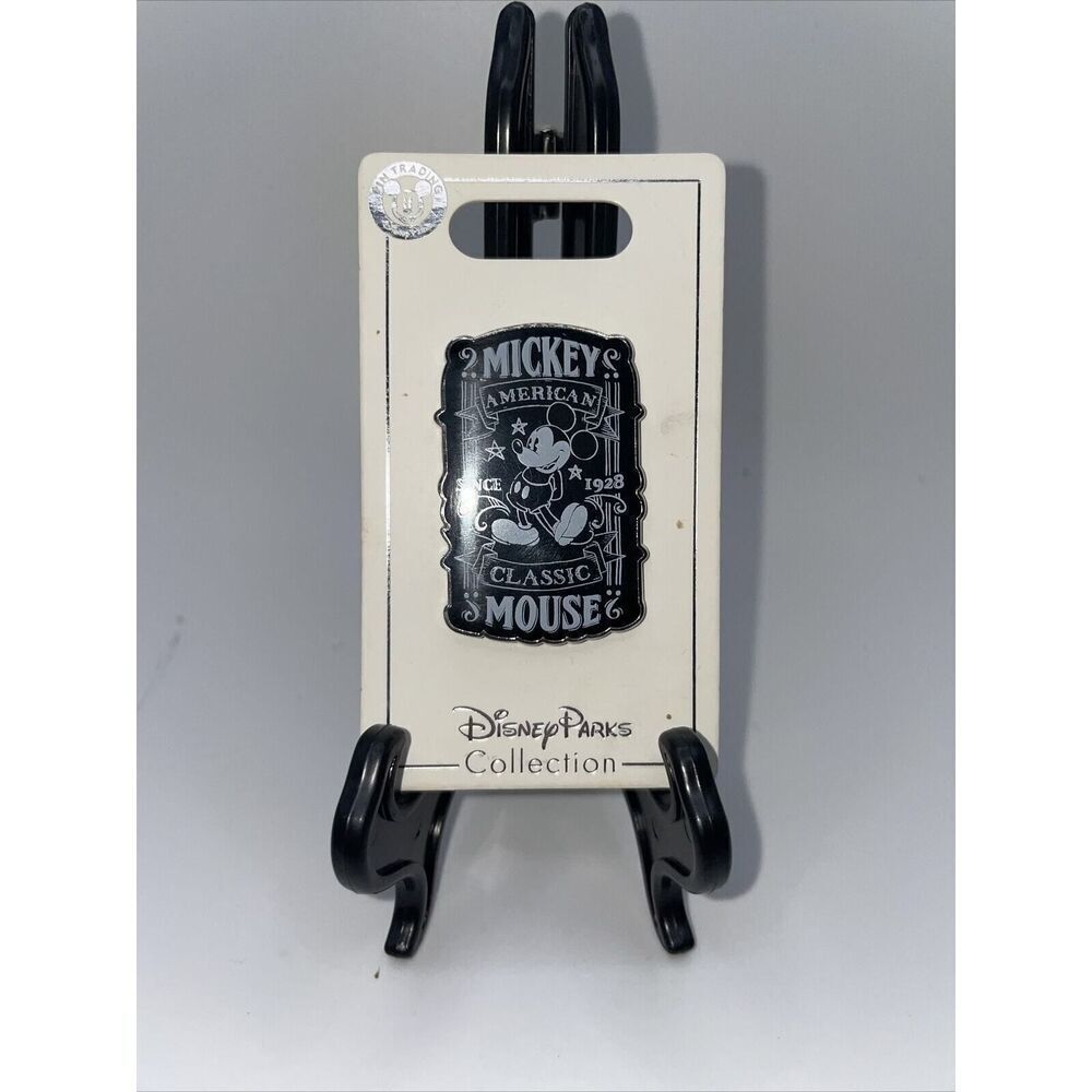 2012 Disney Mickey Mouse Trading Pin Sketch Black‎ White Limited Edition NWT